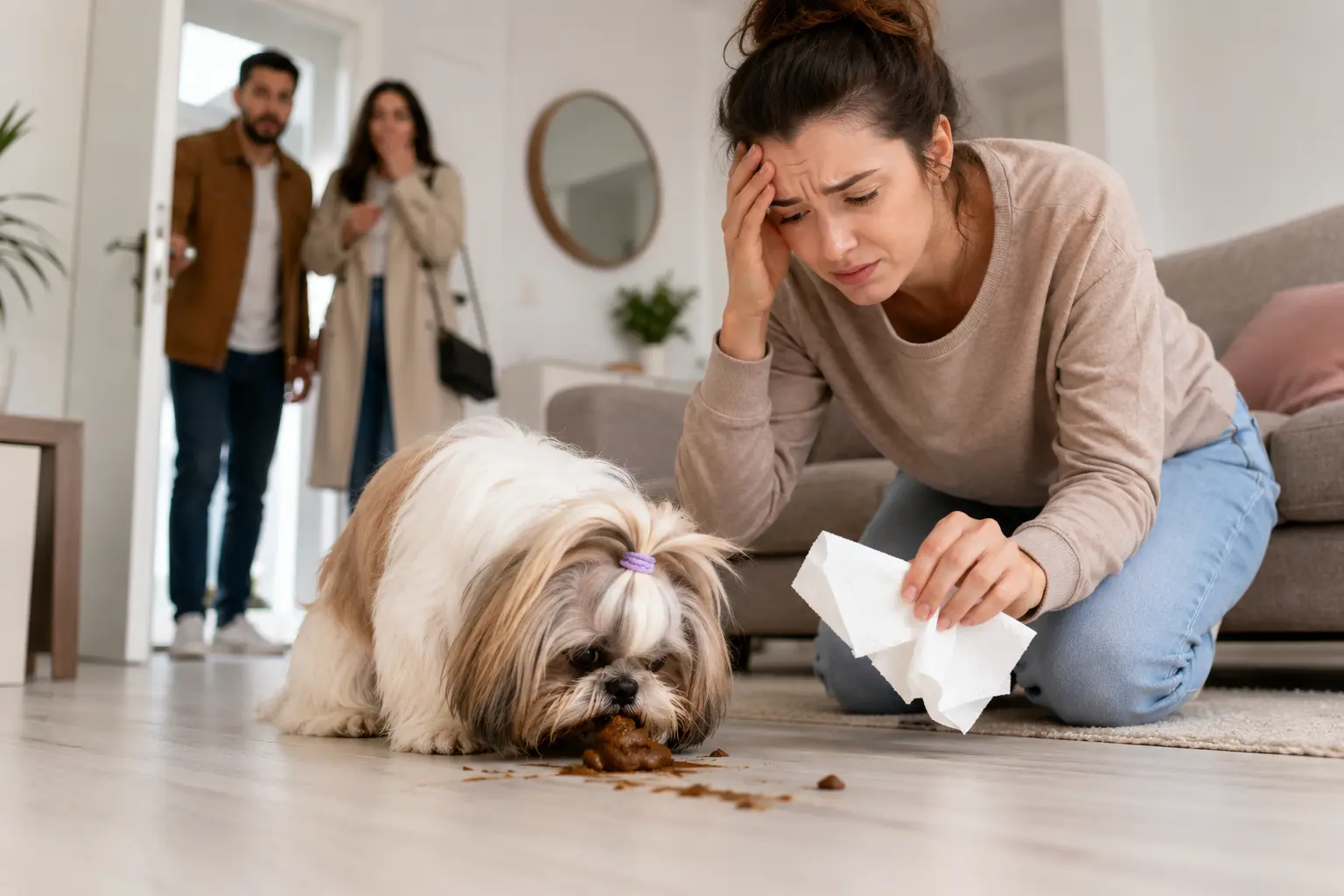 Problemas de comportamento do Shih Tzu